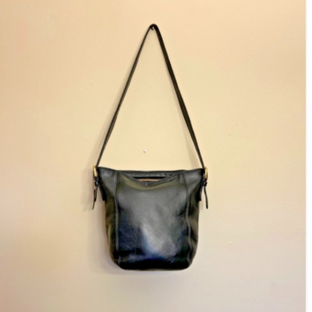 Coach 0482-109 Vintage Bleeker Bucket Crossbody Bag Black Made in USA